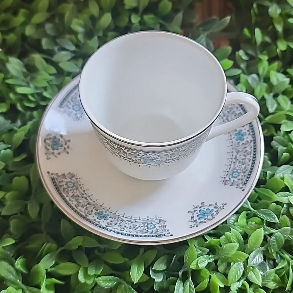 Vintage Catalina Demitasse Souvenir Teacup & Saucer